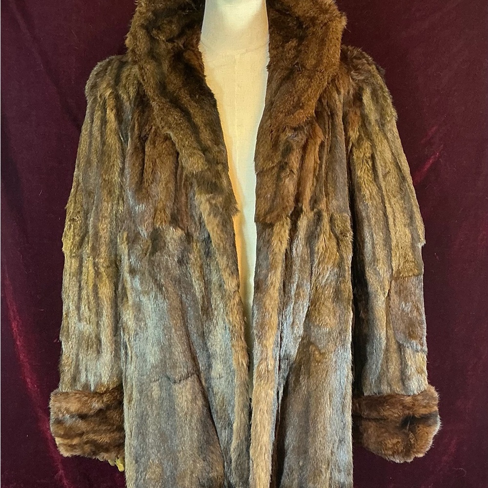 Super soft Mink Fur Coat